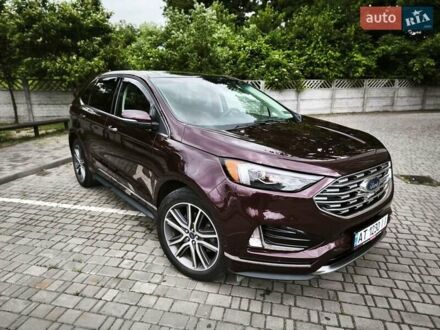 Форд Едж 2019 у Івано-Франківську на Automoto.ua Фіолетовий Форд Едж, об'ємом двигуна 2 л та пробігом 112 тис. км за 23750 $, фото 1 на Automoto.ua