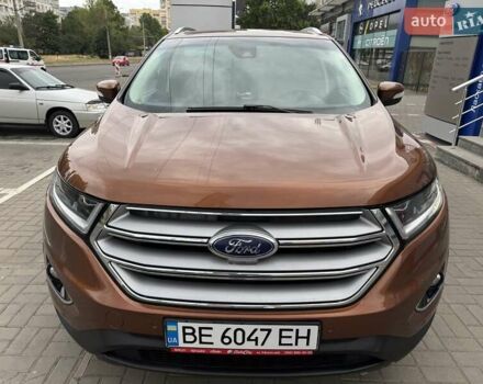 Коричневый Форд Эдж, объемом двигателя 2 л и пробегом 203 тыс. км за 18700 $, фото 1 на Automoto.ua