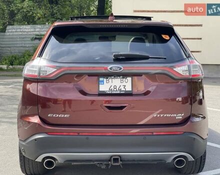 Коричневый Форд Эдж, объемом двигателя 3.5 л и пробегом 140 тыс. км за 18500 $, фото 6 на Automoto.ua