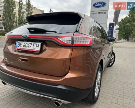 Коричневый Форд Эдж, объемом двигателя 2 л и пробегом 203 тыс. км за 18700 $, фото 4 на Automoto.ua