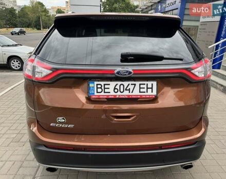 Коричневый Форд Эдж, объемом двигателя 2 л и пробегом 203 тыс. км за 18700 $, фото 8 на Automoto.ua