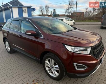 Коричневый Форд Эдж, объемом двигателя 3.5 л и пробегом 185 тыс. км за 15900 $, фото 1 на Automoto.ua