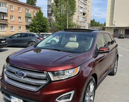 Коричневый Форд Эдж, объемом двигателя 3.5 л и пробегом 140 тыс. км за 18500 $, фото 3 на Automoto.ua