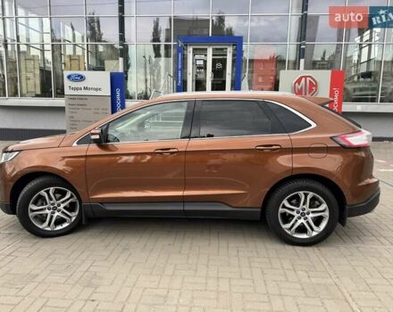 Коричневый Форд Эдж, объемом двигателя 2 л и пробегом 203 тыс. км за 18700 $, фото 5 на Automoto.ua