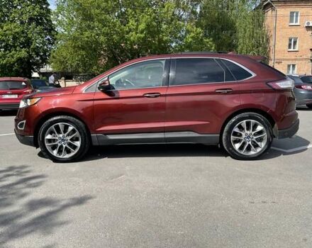 Коричневый Форд Эдж, объемом двигателя 3.5 л и пробегом 140 тыс. км за 18500 $, фото 17 на Automoto.ua