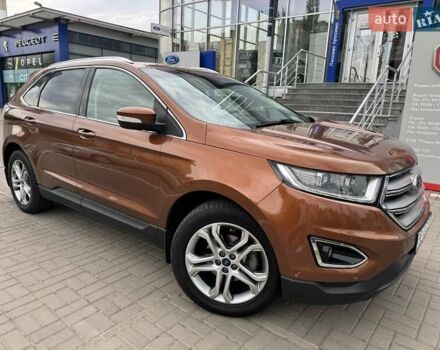 Коричневый Форд Эдж, объемом двигателя 2 л и пробегом 203 тыс. км за 18700 $, фото 2 на Automoto.ua