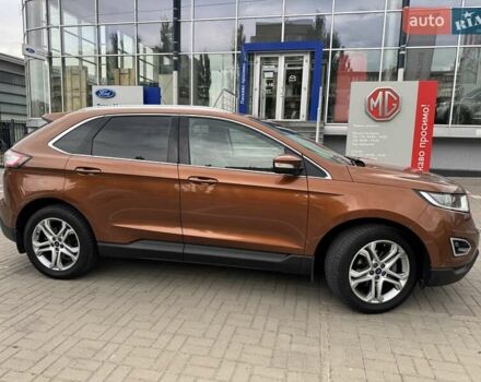 Коричневый Форд Эдж, объемом двигателя 2 л и пробегом 203 тыс. км за 18700 $, фото 3 на Automoto.ua