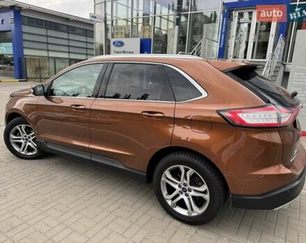 Коричневый Форд Эдж, объемом двигателя 2 л и пробегом 203 тыс. км за 18700 $, фото 6 на Automoto.ua