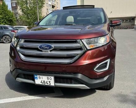 Коричневый Форд Эдж, объемом двигателя 3.5 л и пробегом 140 тыс. км за 18500 $, фото 1 на Automoto.ua