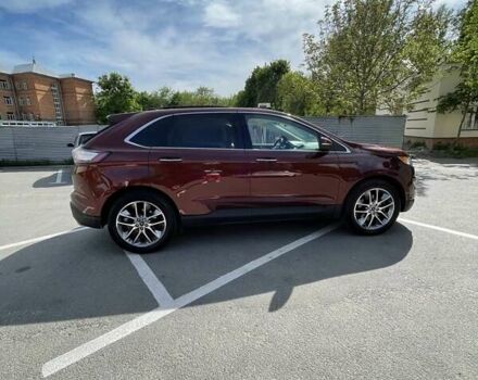 Коричневый Форд Эдж, объемом двигателя 3.5 л и пробегом 140 тыс. км за 18500 $, фото 12 на Automoto.ua