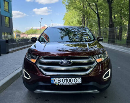 Коричневий Форд Едж, об'ємом двигуна 2 л та пробігом 111 тис. км за 16900 $, фото 1 на Automoto.ua