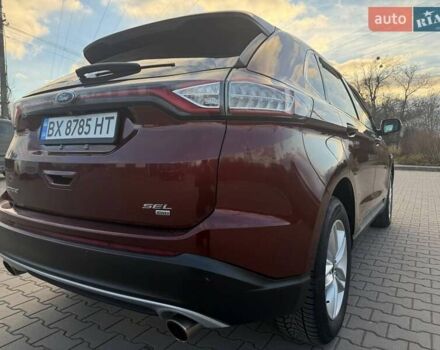 Коричневый Форд Эдж, объемом двигателя 3.5 л и пробегом 185 тыс. км за 15900 $, фото 6 на Automoto.ua