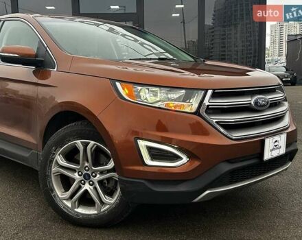 Коричневый Форд Эдж, объемом двигателя 2 л и пробегом 66 тыс. км за 17990 $, фото 1 на Automoto.ua