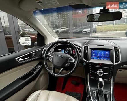 Коричневый Форд Эдж, объемом двигателя 2 л и пробегом 66 тыс. км за 17990 $, фото 18 на Automoto.ua