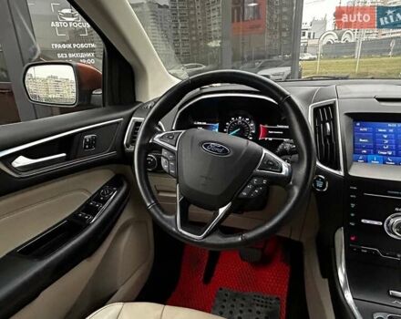 Коричневый Форд Эдж, объемом двигателя 2 л и пробегом 66 тыс. км за 17990 $, фото 19 на Automoto.ua