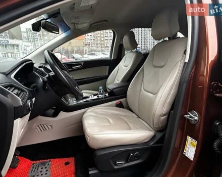 Коричневый Форд Эдж, объемом двигателя 2 л и пробегом 66 тыс. км за 17990 $, фото 13 на Automoto.ua