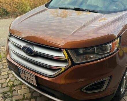 Форд Едж 2017 у Києві на Automoto.ua Коричневий Форд Едж, об'ємом двигуна 2 л та пробігом 66 тис. км за 18600 $, фото 1 на Automoto.ua