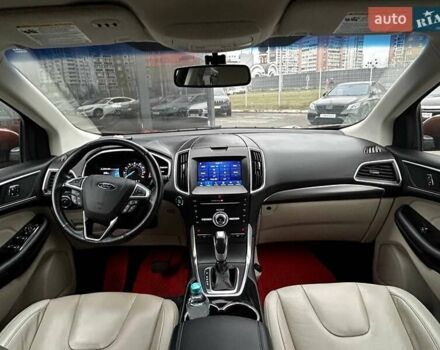 Коричневый Форд Эдж, объемом двигателя 2 л и пробегом 66 тыс. км за 17990 $, фото 17 на Automoto.ua
