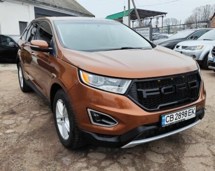 Коричневый Форд Эдж, объемом двигателя 2 л и пробегом 143 тыс. км за 16300 $, фото 1 на Automoto.ua