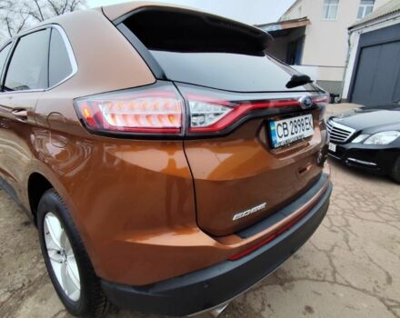 Коричневый Форд Эдж, объемом двигателя 2 л и пробегом 143 тыс. км за 16300 $, фото 7 на Automoto.ua