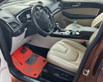 Форд Едж 2017 у Києві на Automoto.ua Коричневий Форд Едж, об'ємом двигуна 2 л та пробігом 66 тис. км за 18600 $, фото 6 на Automoto.ua