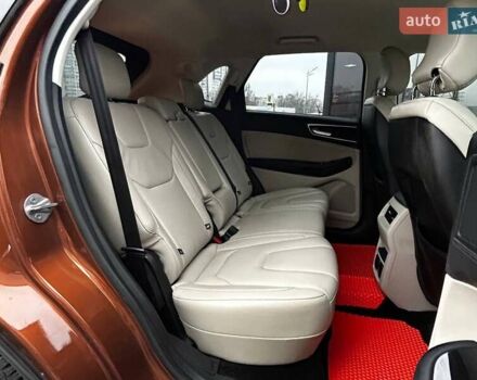 Коричневый Форд Эдж, объемом двигателя 2 л и пробегом 66 тыс. км за 17990 $, фото 15 на Automoto.ua