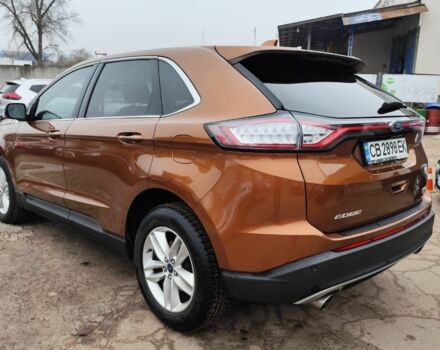 Коричневый Форд Эдж, объемом двигателя 2 л и пробегом 143 тыс. км за 16300 $, фото 3 на Automoto.ua