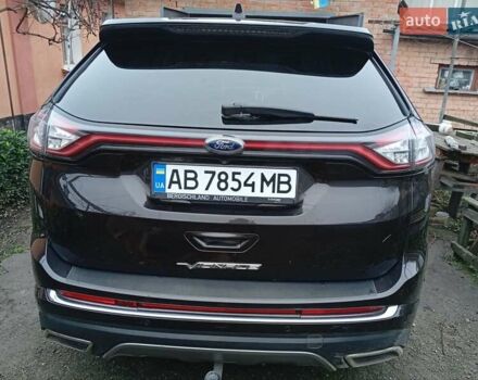 Коричневый Форд Эдж, объемом двигателя 2 л и пробегом 130 тыс. км за 26800 $, фото 1 на Automoto.ua