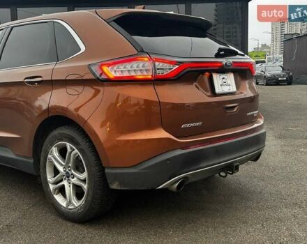 Коричневый Форд Эдж, объемом двигателя 2 л и пробегом 66 тыс. км за 17990 $, фото 5 на Automoto.ua