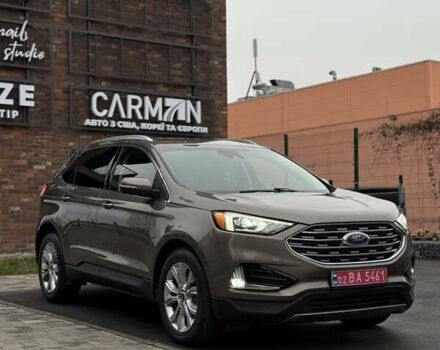 Коричневый Форд Эдж, объемом двигателя 2 л и пробегом 159 тыс. км за 16950 $, фото 2 на Automoto.ua