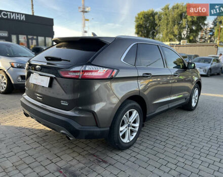 Коричневый Форд Эдж, объемом двигателя 2 л и пробегом 139 тыс. км за 17700 $, фото 4 на Automoto.ua