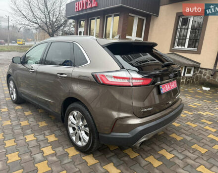 Коричневый Форд Эдж, объемом двигателя 2 л и пробегом 158 тыс. км за 15800 $, фото 6 на Automoto.ua