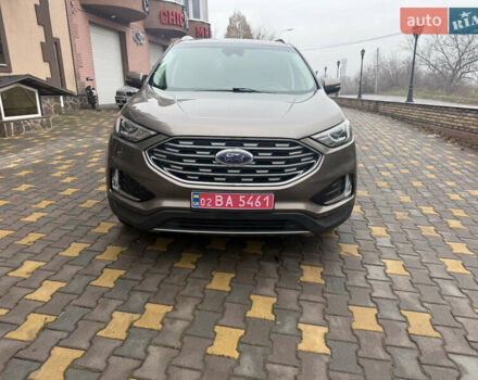 Коричневый Форд Эдж, объемом двигателя 2 л и пробегом 158 тыс. км за 15800 $, фото 1 на Automoto.ua