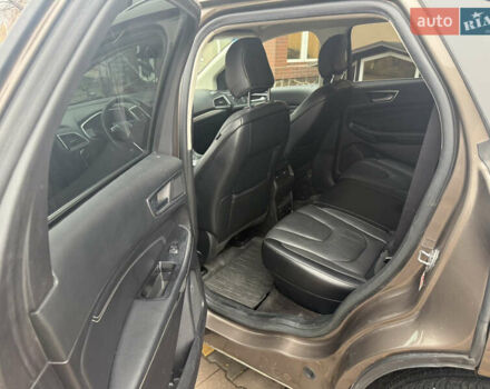 Коричневый Форд Эдж, объемом двигателя 2 л и пробегом 158 тыс. км за 15800 $, фото 9 на Automoto.ua