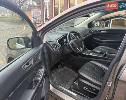 Коричневый Форд Эдж, объемом двигателя 2 л и пробегом 158 тыс. км за 15800 $, фото 8 на Automoto.ua