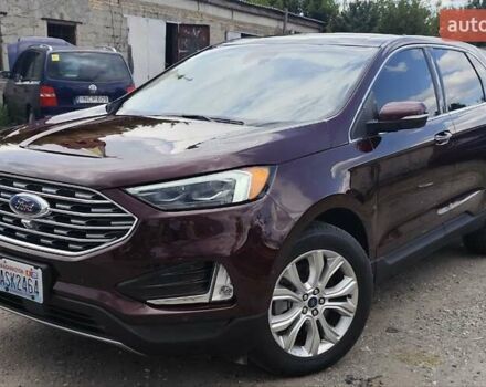 Коричневый Форд Эдж, объемом двигателя 2 л и пробегом 14 тыс. км за 28300 $, фото 2 на Automoto.ua