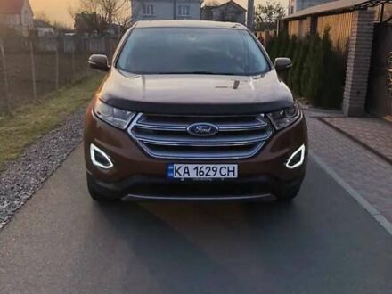Форд Эдж 2016 в Тернополе на Automoto.ua Коричневый Форд Эдж, объемом двигателя 2 л и пробегом 146 тыс. км за 19000 $, фото 1 на Automoto.ua