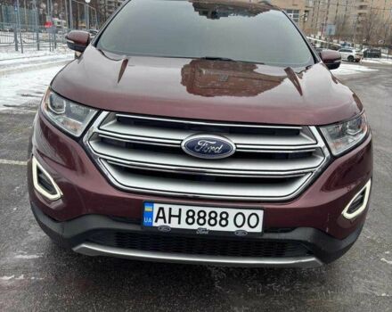 Коричневый Форд Эдж, объемом двигателя 2 л и пробегом 105 тыс. км за 16000 $, фото 1 на Automoto.ua