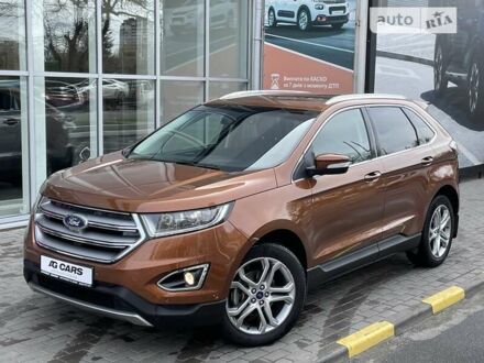 Форд Эдж 2017 в Одессе на Automoto.ua Коричневый Форд Эдж, объемом двигателя 2 л и пробегом 52 тыс. км за 26000 $, фото 1 на Automoto.ua