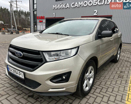 Коричневый Форд Эдж, объемом двигателя 2 л и пробегом 135 тыс. км за 12900 $, фото 1 на Automoto.ua
