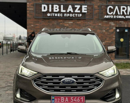 Коричневый Форд Эдж, объемом двигателя 2 л и пробегом 159 тыс. км за 16950 $, фото 1 на Automoto.ua