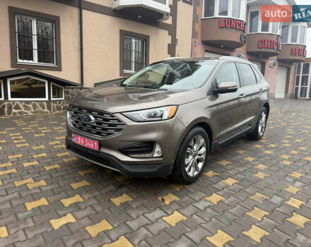 Коричневый Форд Эдж, объемом двигателя 2 л и пробегом 158 тыс. км за 15800 $, фото 1 на Automoto.ua