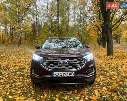 Коричневий Форд Едж, об'ємом двигуна 2 л та пробігом 111 тис. км за 25000 $, фото 1 на Automoto.ua