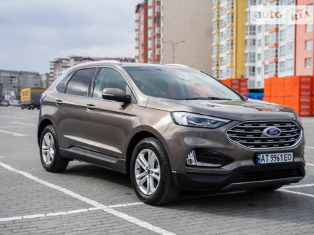 Коричневый Форд Эдж, объемом двигателя 2 л и пробегом 60 тыс. км за 21200 $, фото 1 на Automoto.ua