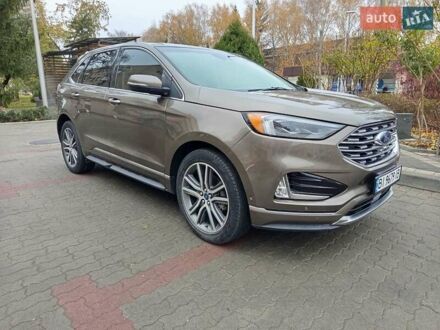 Форд Эдж 2019 в Лубнах на Automoto.ua Коричневый Форд Эдж, объемом двигателя 2 л и пробегом 64 тыс. км за 20950 $, фото 1 на Automoto.ua