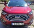 Красный Форд Эдж, объемом двигателя 2 л и пробегом 219 тыс. км за 356 $, фото 1 на Automoto.ua