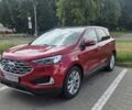 Красный Форд Эдж, объемом двигателя 2 л и пробегом 94 тыс. км за 23300 $, фото 1 на Automoto.ua