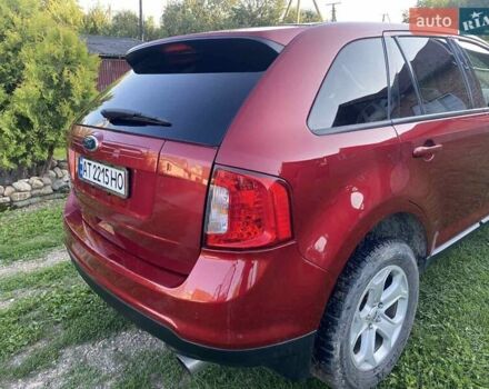 Червоний Форд Едж, об'ємом двигуна 2 л та пробігом 130 тис. км за 13000 $, фото 6 на Automoto.ua