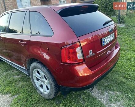 Червоний Форд Едж, об'ємом двигуна 2 л та пробігом 130 тис. км за 13000 $, фото 5 на Automoto.ua