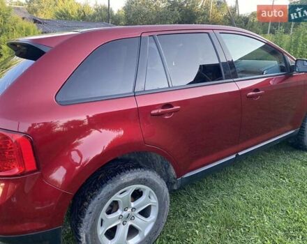 Червоний Форд Едж, об'ємом двигуна 2 л та пробігом 130 тис. км за 13000 $, фото 3 на Automoto.ua